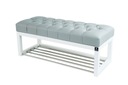 фото mini №1, Cabinet shoes with seat emra wood 75 x 40 x 40 centimeters white
