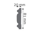 фото mini №3, Skirting board prestige 8, 1cm