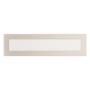 фото mini №1, Lattice ventilation fireplace 11x42 creamy