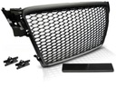 Решетка audi a4 b8 rs-style 08-11r matt black1, цена в Украине