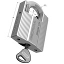 фото mini №5, Pad anti-burglary gerda 116 zircon highest certified class. 6 steel 12 ton
