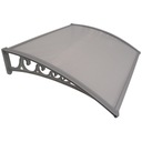 фото mini №4, Visor nad door canopy 300 x 80 polycarbonate