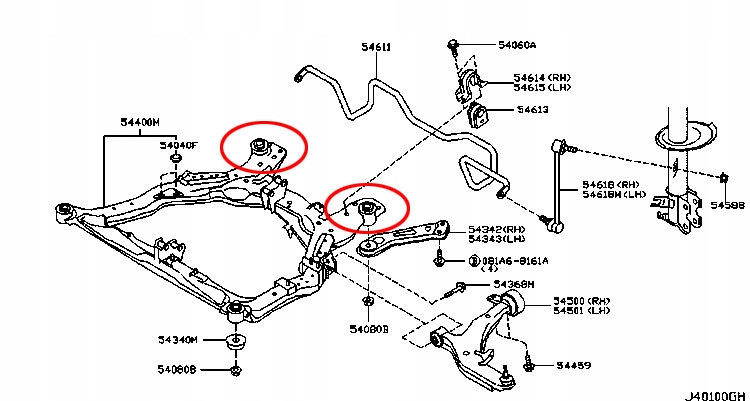 Задняя подвеска ниссан мурано z51 схема фото NISSAN MURANO 02-08 TYLNA TULEJA BELKI RAMY SANEK - 7504659621 - oficjalne archi
