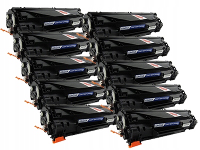 10 x Toner Do Tiskárny Hp CB435A Lj P1005 P1006