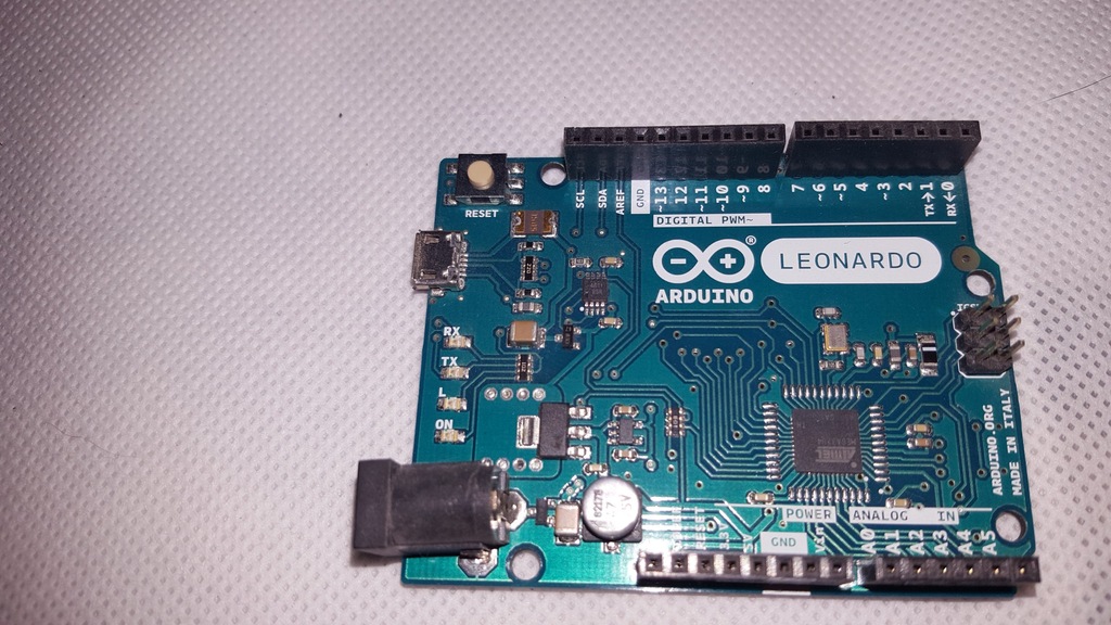 Arduino Leonardo Orginał + gratisy