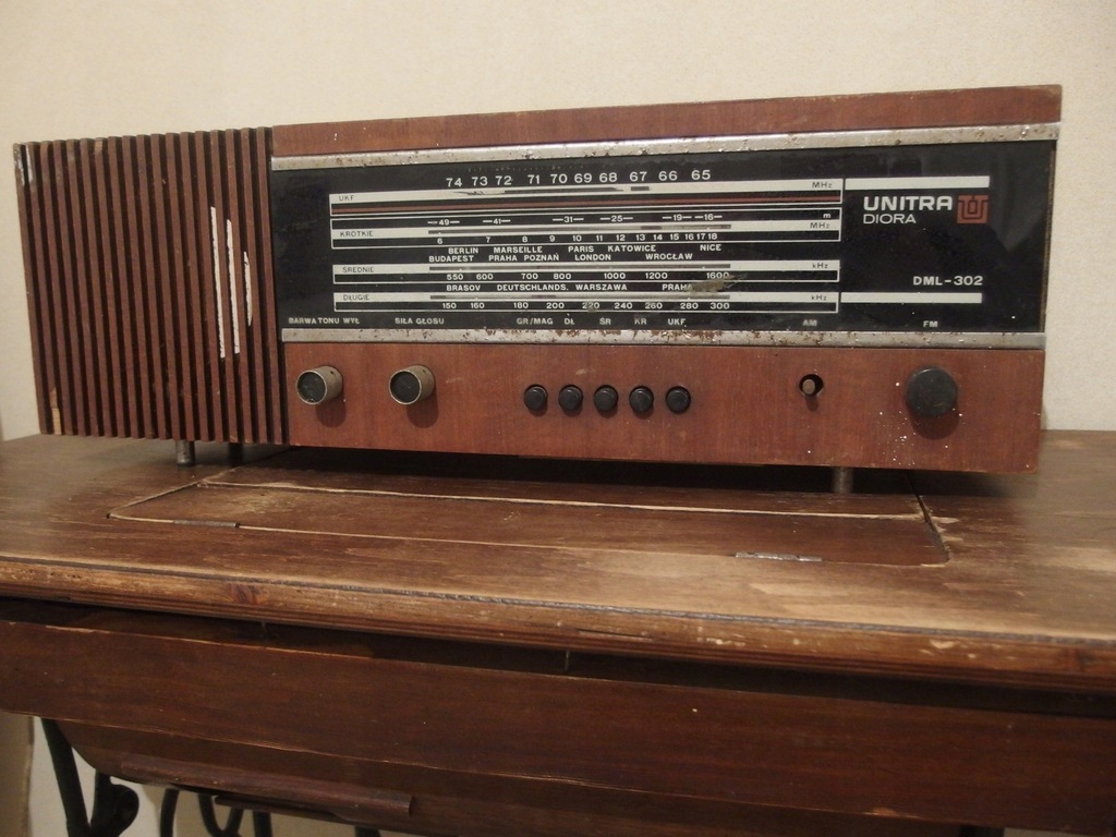 Radio Unitra Diora DML-302 PRL BCM