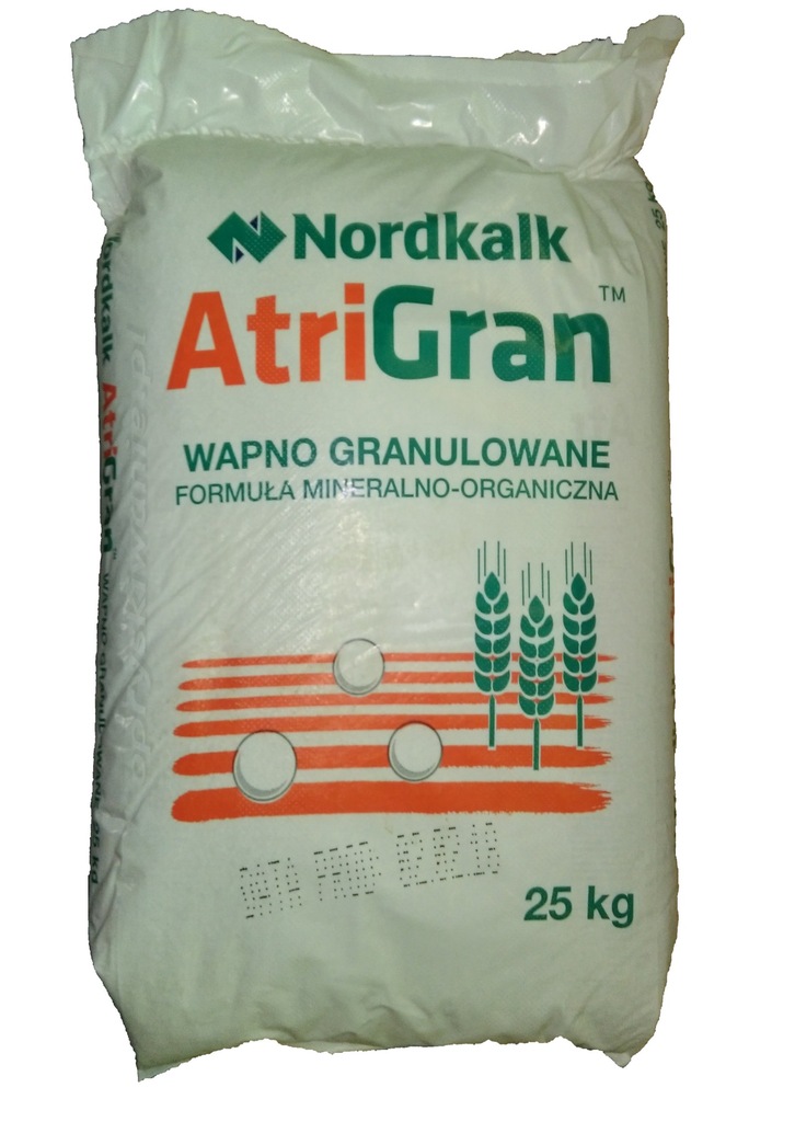Kreada nawozowa Atrigran 25kg,wapno reaktywne 100%