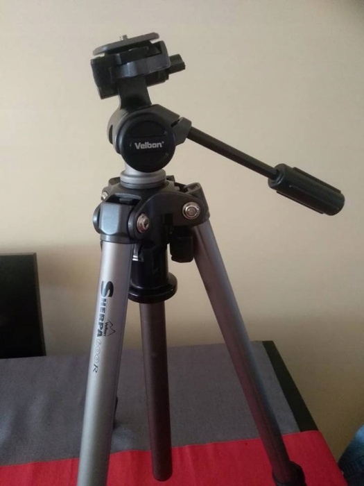 Statyw Velbon Sherpa 600R + Głowica Velbon PH-157Q