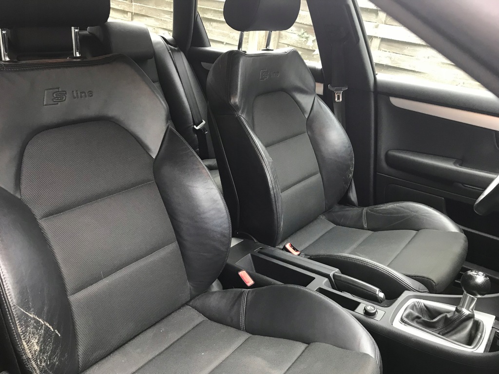 FOTEL AUDI A4 B7 S-LINE