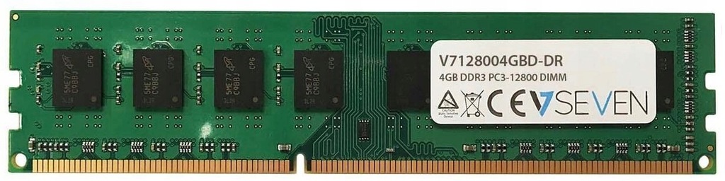 Pamięć V7 DDR3 4GB 1600MHz