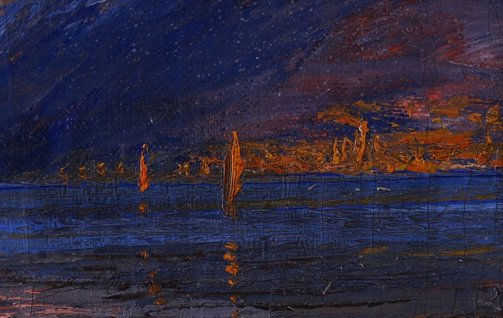 GUSTAV P. RIMMER (1904-1988) PIĘKNY OBRAZ ORYGINAŁ - 7630869119 ...