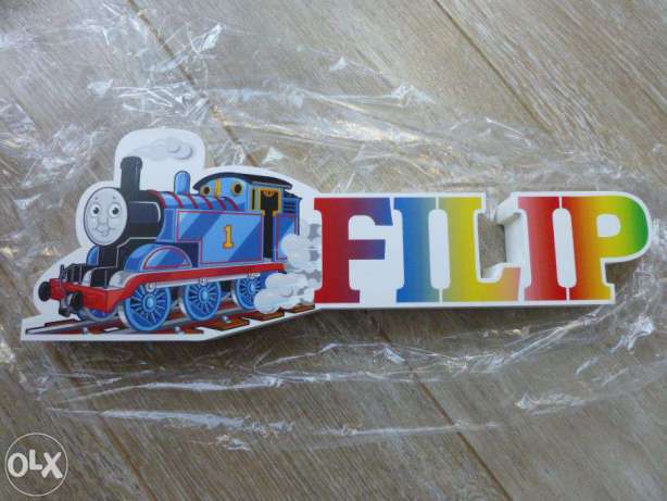 Tabliczka z imieniem 3D FILIP Tomek i przyjaciele