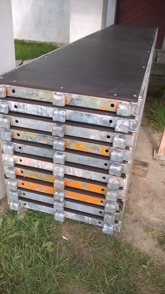 Podest alu-sklejkowy 3,07 rusztowanie Layher