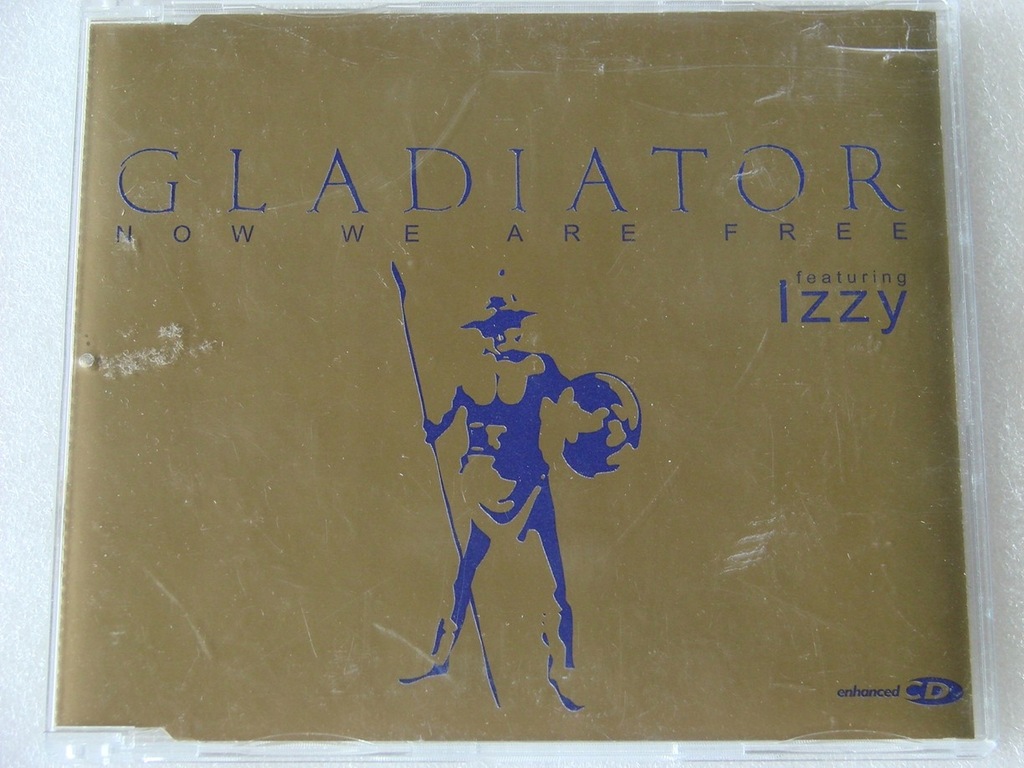 Gladiator - Now we are free ft Izzy Maxi cd UK