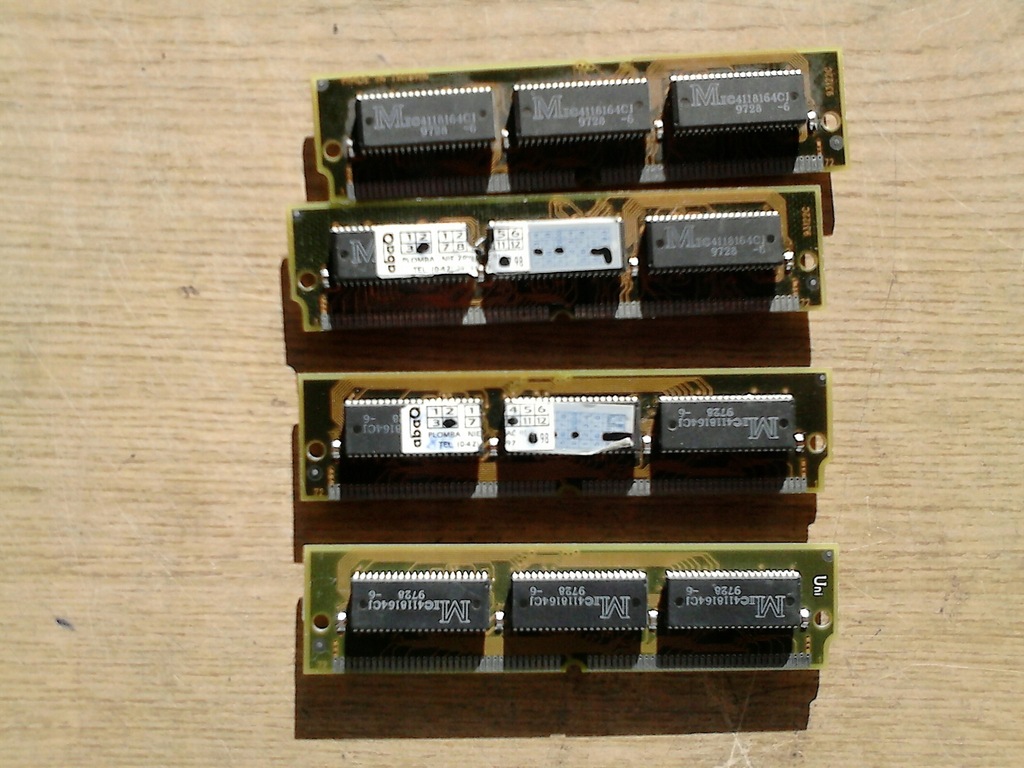 RAM SIMM do starych komputerów