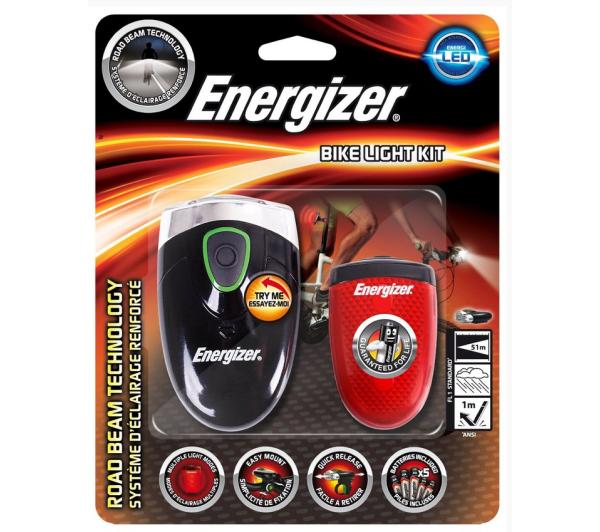 LAMPA ROWEROWA ENERGIZER BIKE LIGHT KIT (634457)