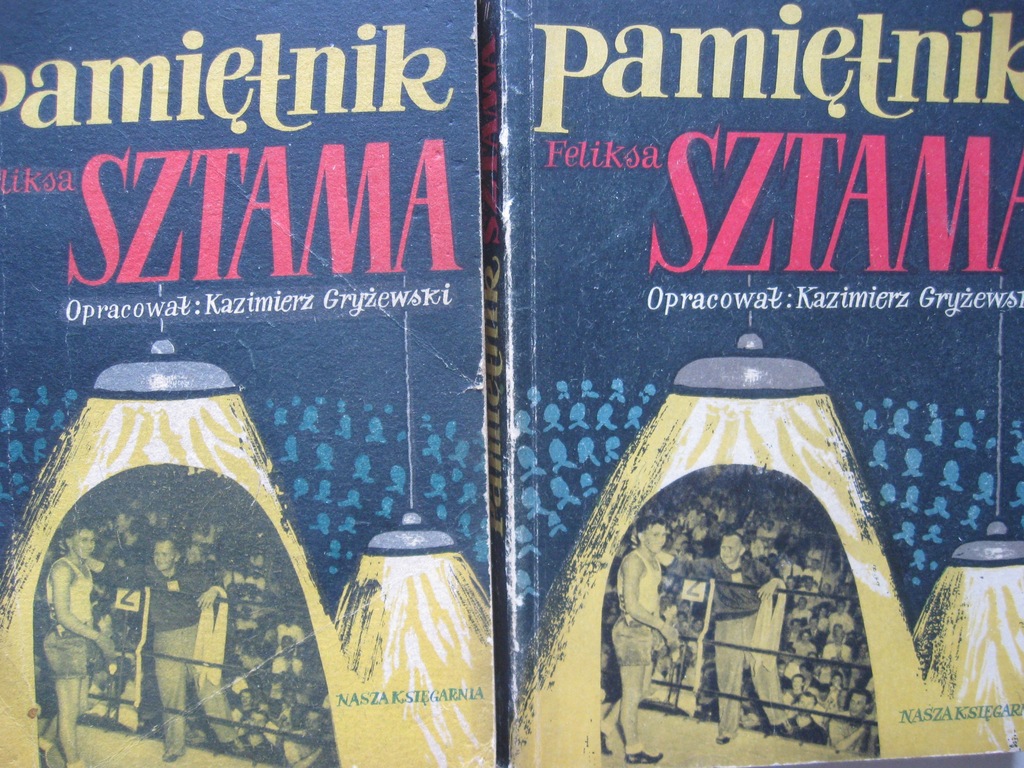 BOKS Feliks Sztam PAMIĘTNIK FELIKSA SZTAMA 1 i 2