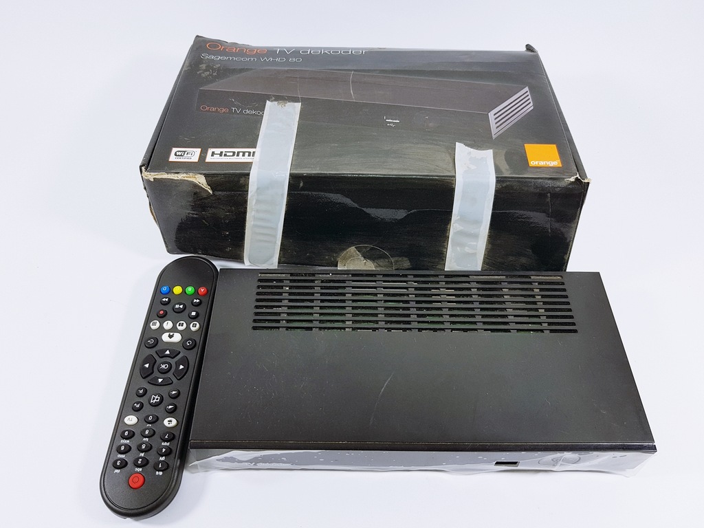 Dekoder Orange Sagemcom WHD80 + pilot