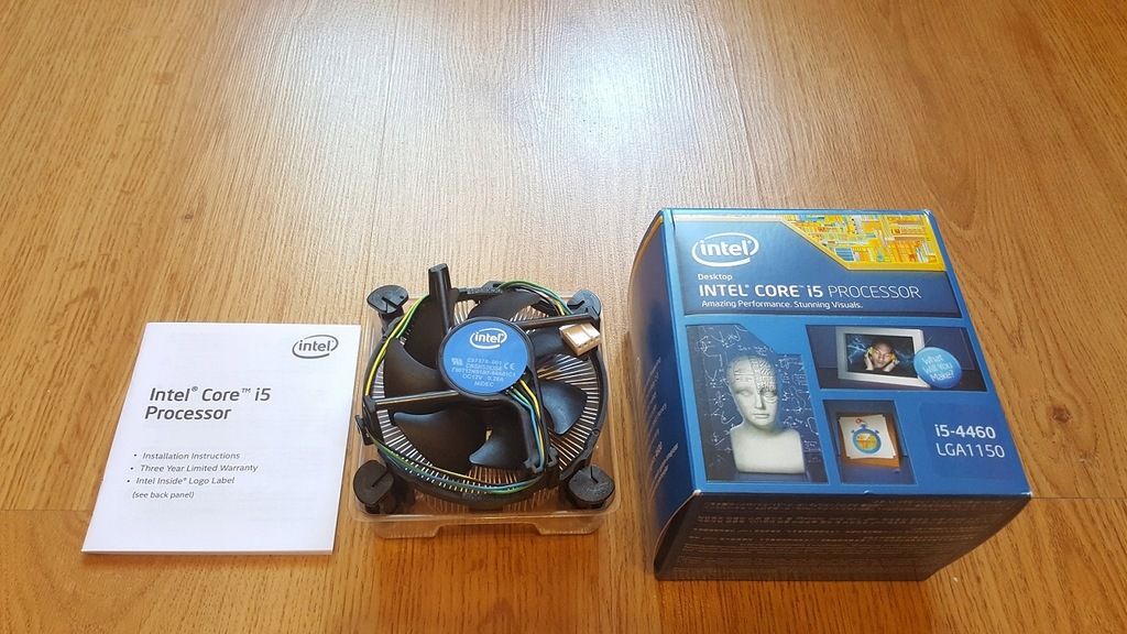 INTEL CORE i5-4460 BOX GWARANCJA NOWE CHŁODZENIE