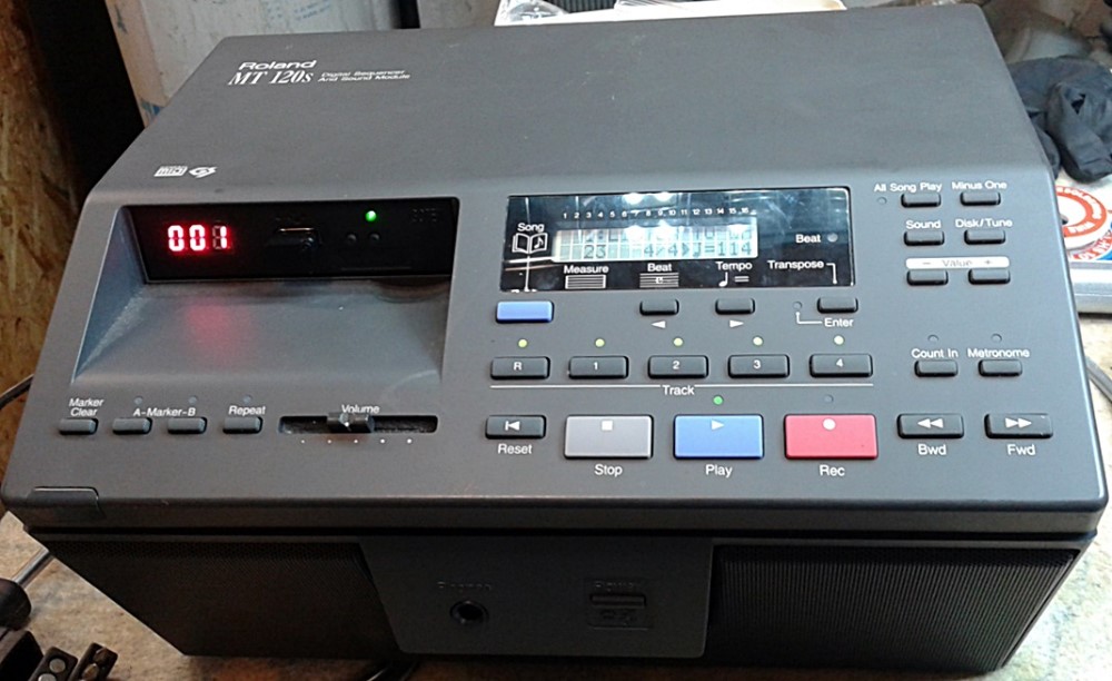 Roland MT-120s sequencer midi smf rejestrator - 7179807083