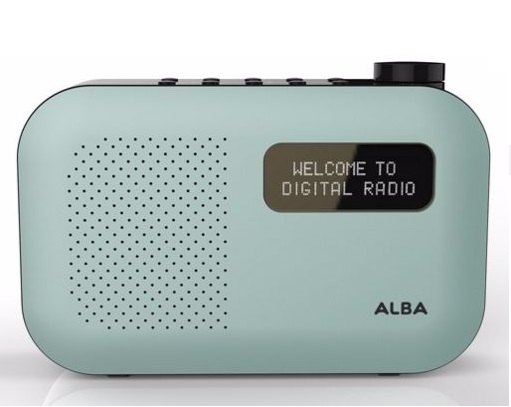 Radio DAB/FM ALBA MONO LCD - miętowe