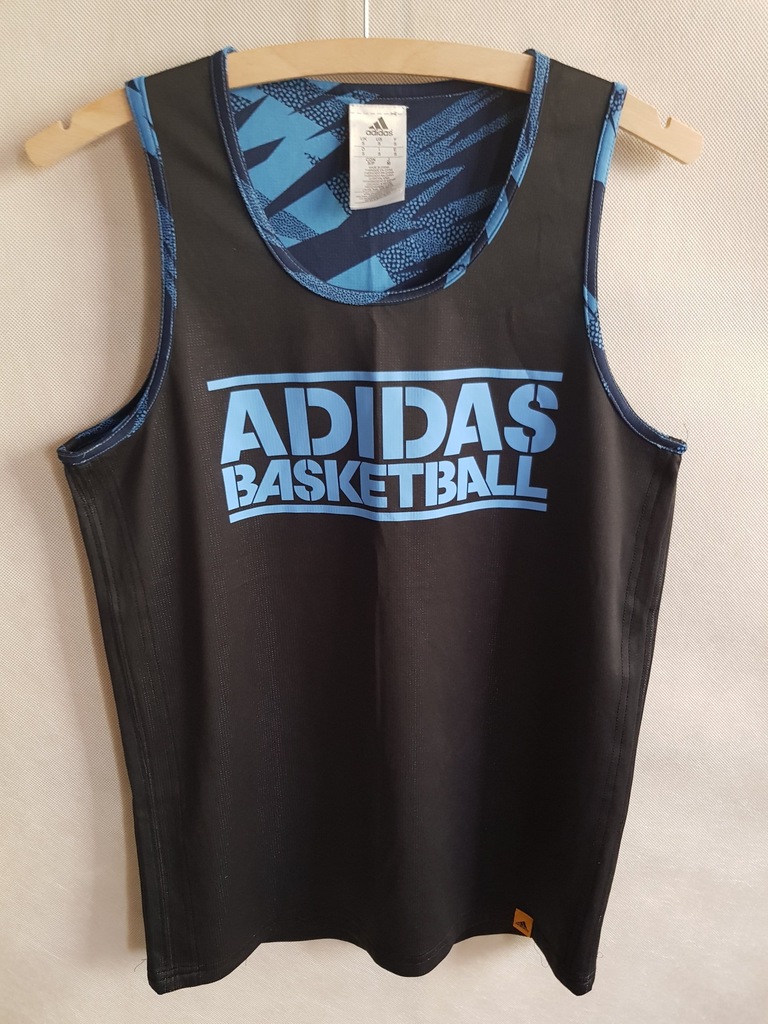 ADIDAS BASKETBALL koszulka sportowa koszykarska S
