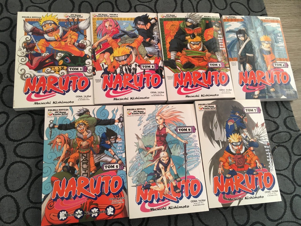 Naruto tom 1, 4-7