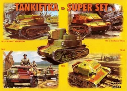 TANKIETKA SUPER SET TKS TK TK-SD TKW RPM 1/35