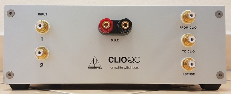 Audiomatica CLIO QC model 2 - moduł pomiarowy