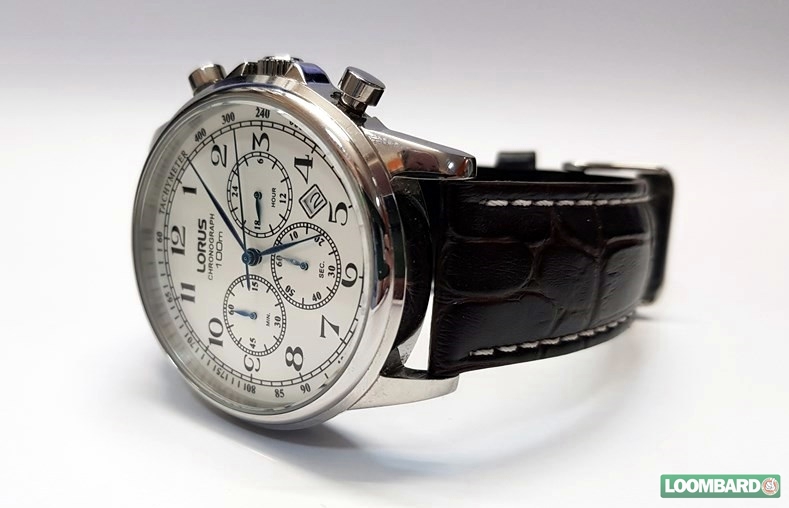 ZEGAREK LORUS CHRONOGRAPH VD53-X083