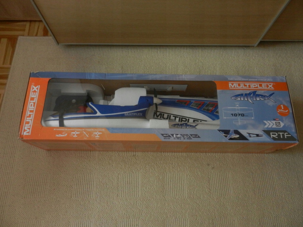 Samolot RC Multiplex Shark RTF Mode 2