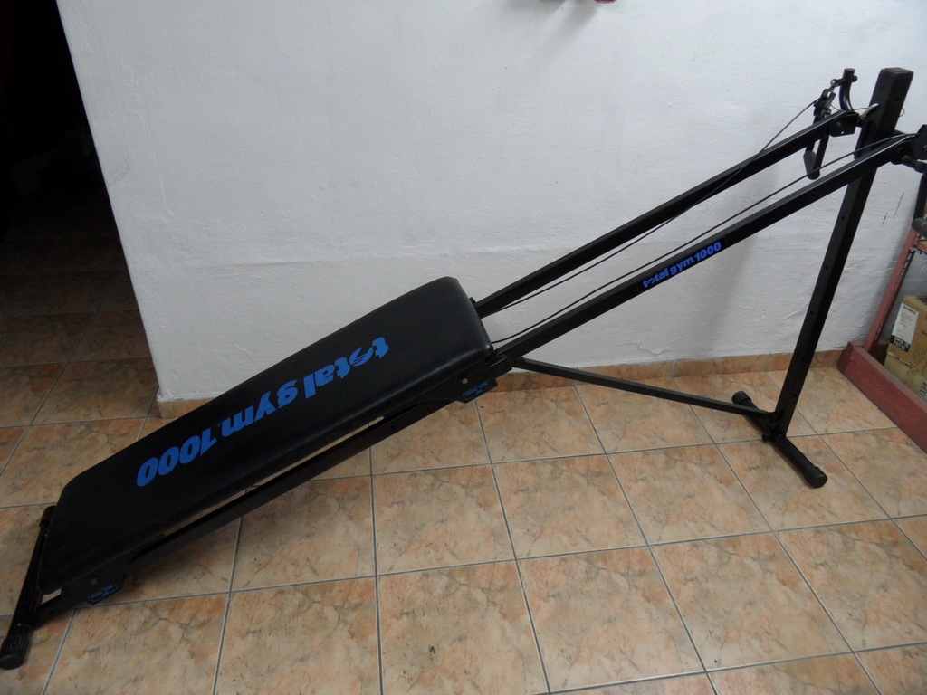 Ławeczka do ćwiczeń TOTAL GYM 1000 uszkodzona