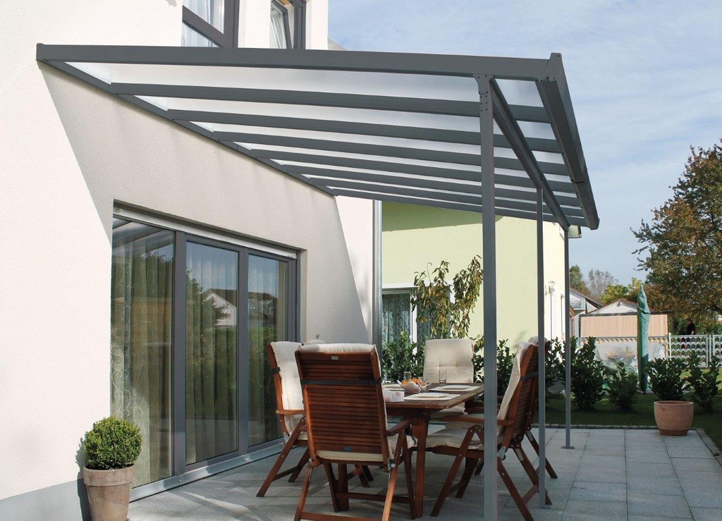 GUTTA ZADASZENIE TARASU PERGOLA MARKIZA 5,46x3,06