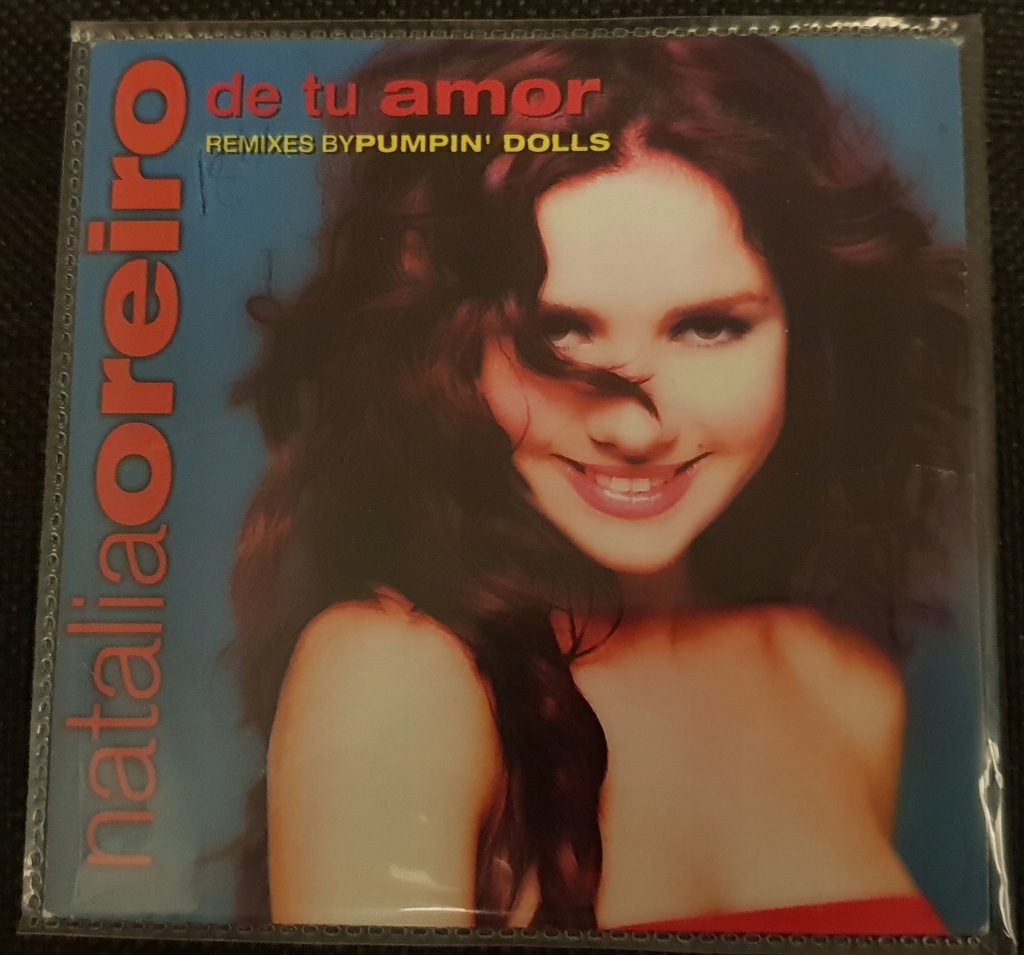 NATALIA OREIRO - DE TU AMOR remixes single cd