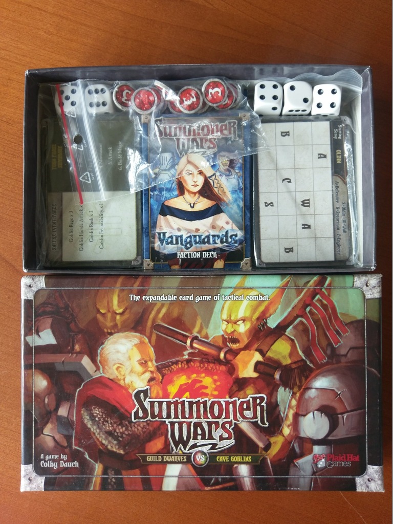 Summoner Wars Guild Dwarves Cave Goblins +Vanguard