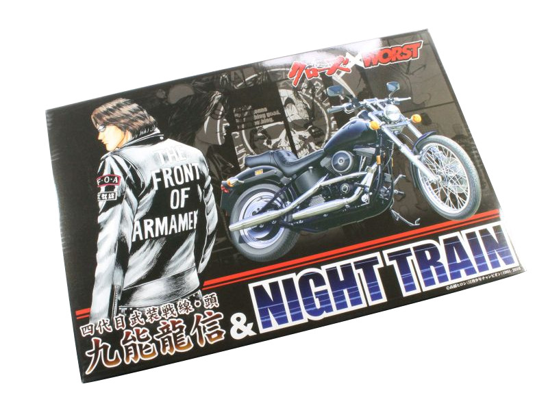 AOSHIMA 09786 1/12 CROWS RYUSHIN KUNOU NIGHT TRAIN