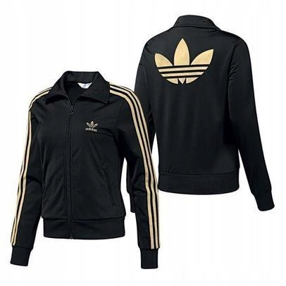 Bluza adidas 2025 firebird czarno złota