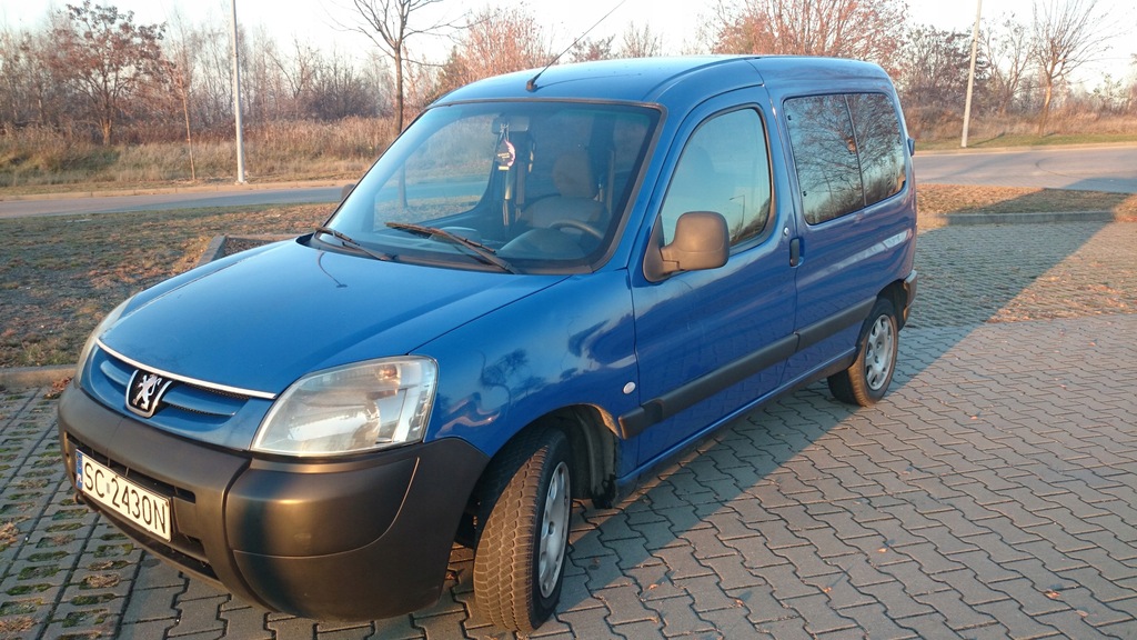 samochód osobowy peugeot partner 1.4 benzyna+gaz