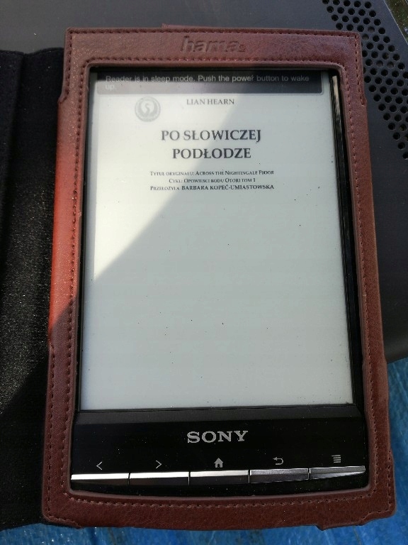 czytnik Sony PRS T1