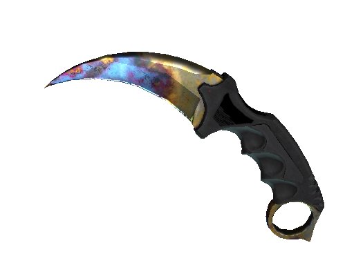CS:GO NÓŻ Karambit Case Hardened (Field-Tested)