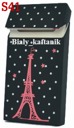 *Silikonowe etui paczka papierosy SLIM - Paryż*