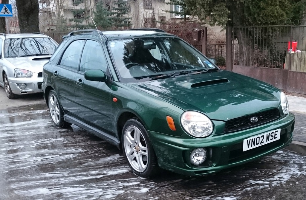 Subaru Impreza WRX 2,0T 4x4 kombi 2002 rok