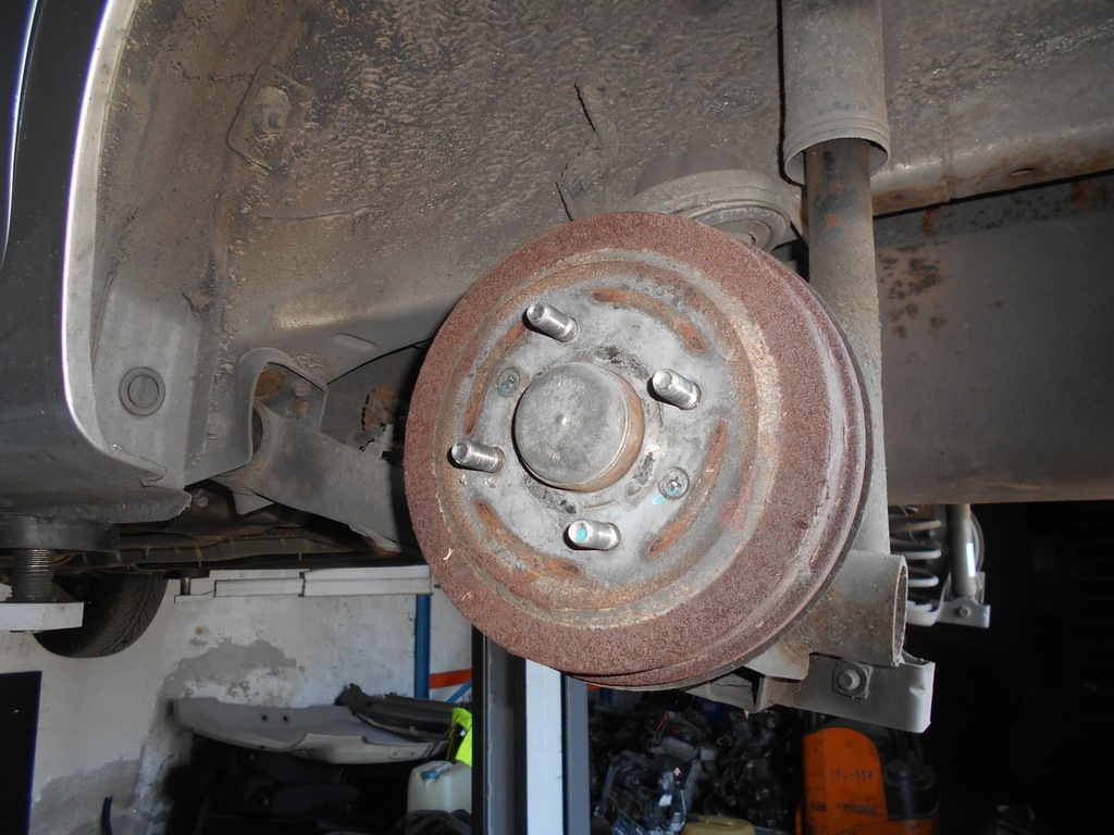BĘBEN HAMULCOWY LEWY TYŁ CHEVROLET AVEO T255 1,2