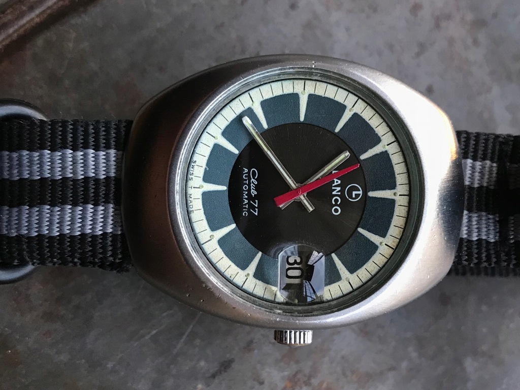 Zegarek LANCO Club 77 Automat w stali