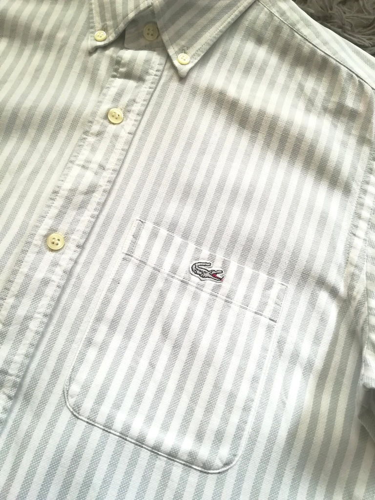 Koszula Lacoste męska rozmiar M/L 100% bawełna