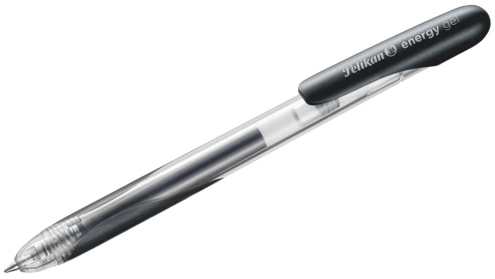 Długopis żelowy Energy Gel czarny 0,7mm PELIKAN
