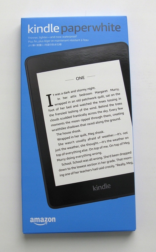 Czytnik Amazon Kindle PAPERWHITE 4,wodoodporny,8GB