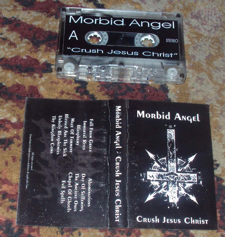 MORBID ANGEL crush jesus christ MC'91 DEICIDE
