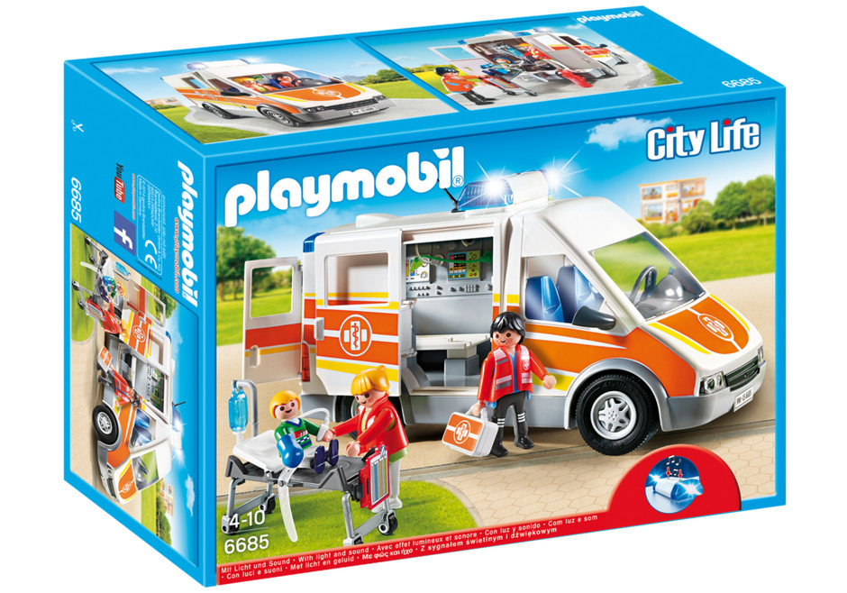 Playmobil 6685 Karetka ze światłem i dźwiękiem