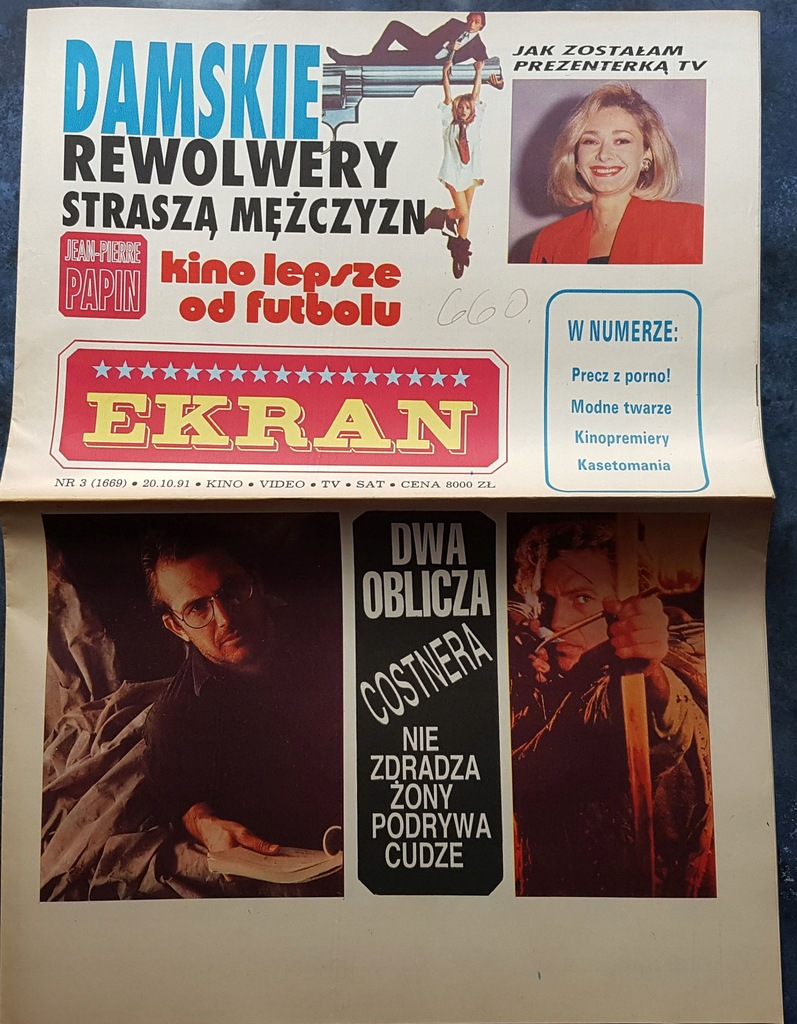 EKRAN 1991 nr 3 (dancop) Kevin Costner